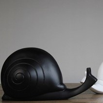 페이지127 스네일 디자인 오브제, 블랙