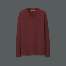 알베테 베이직 브이넥 긴팔 티셔츠 28 BE-LV
