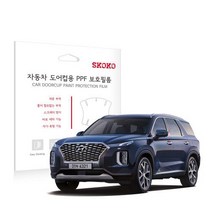 스코코 현대 팰리세이드 도어컵 PPF 보호필름 5p 세트, 1세트