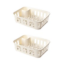JCP 북유럽 식기 건조랙 2p, 아이보리