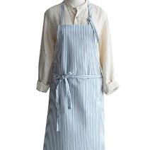 아망떼 딘딘 옥스포드 앞치마 FREE, 블루, 1개