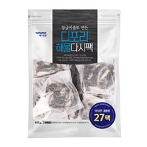 바다원 디포리 해물다시팩, 15g, 27개