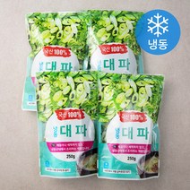 그린피아 대파 (냉동), 250g, 4개