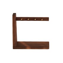 프리미엄 열쇠걸이 랙, 브라운 좌, 1개