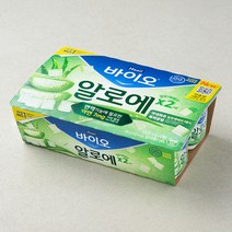 매일바이오 알로에 떠먹는 요구르트 80g x 6p, 480g, 1팩