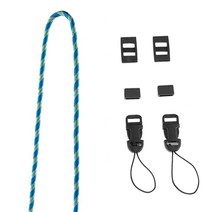 코엠 미러리스 카메라 넥스트랩 끈형 115cm, 믹스블루, 1개