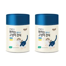 굿밸런스 짜먹는 고양이 간식 30p, 2세트, 참치, 닭고기