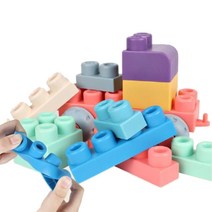 까사드로잉 소프트 블록 M 50p, 혼합색상