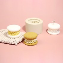 앵글띵 털실 꼬끄 마카롱 실리콘 몰드 소