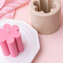 꽃잎 플라워 캔들 실리콘 몰드