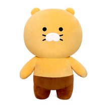 카카오프렌즈 춘식이 봉제인형, 60cm, 오렌지 + 브라운