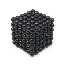 자석볼 네오 큐브 마그네틱 공 5mm, 블랙