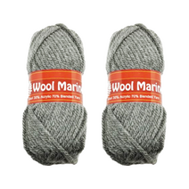 울마린 뜨개실 2p, 720 그레이