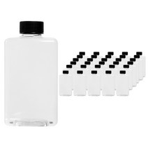 통통 납작 페트 병 블랙마개 300ml, 192개