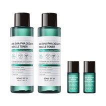 썸바이미 아하 바하 파하 30 데이즈 미라클 토너 100ml 2p + 미라클 토너 6ml 2p, 1세트