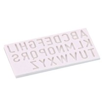 영문 알파벳 실리콘몰드, 고딕체