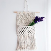 하지트 포켓 와플랙 마크라메