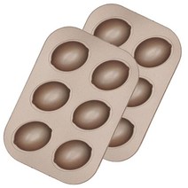 신일홈베이킹마트 미니 레몬케이크 6구팬, 2개