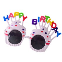 생일 주인공 머핀 안경, 화이트, 1개
