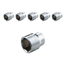 토네 2분의 1 소켓 렌치 6각 세트 HP4S-8 + 9 + 10 + 11 + 12 + 13, 1세트