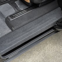 인스톨 펠트 스크레치 방지 1열 + 2열 도어 스텝 커버, 기아 4세대 카니발 KA4, 기아