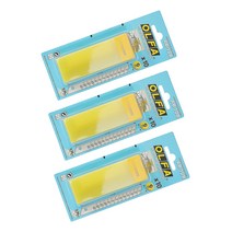 올파 일반 표준형 블레이드 커터 칼날 AB-10B 10p, 3개