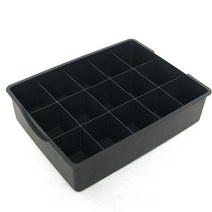 룸트 속옷정리함 15slot 차콜, 1개