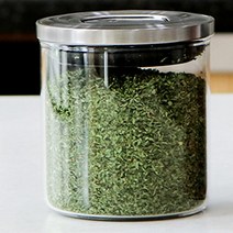 이우아여사 스텐 진공 밀폐 유리용기, 500ml, 2개