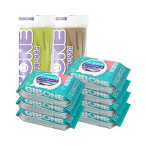 기본에 세균닦는 행주티슈 7p + 끼고 벗기 쉬운 고무장갑 L 랜덤발송2p, 1세트