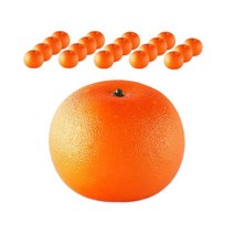 [동물모형크리스탈] 대한 과일 푸드 음식 모형 컨셉 촬영 인테리어 소품 20p, 006 오렌지