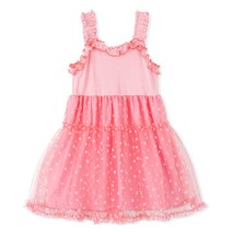 오즈키즈 여아용 하트블로썸 샤 캉캉 원피스