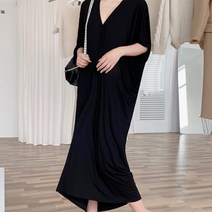 아뗄릭 가오리 루즈핏 맥시 모달 롱원피스 00084