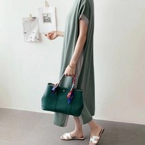 아뗄릭 루즈한 청담동 며느리 핏 롱 라인 니트 원피스 00036