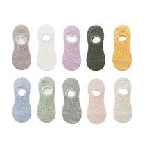 엠케이 파스텔 매쉬 임부용 덧신 10종 세트 랜덤, 1세트