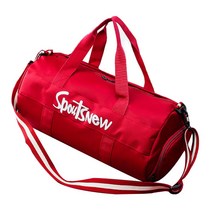 샵포에버 여성용 테이키 스포츠 가방, 레드