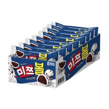 오리온 미쯔볼 쿠키앤크림 과자, 8개, 42g