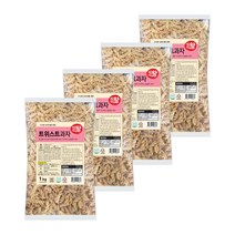 식자재왕 트위스트 스낵, 1kg, 4개
