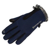 인콘트로 극세사 스마트 네오프렌 스포츠 장갑, 곤색