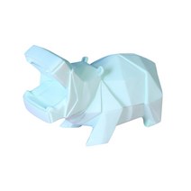 모벨리 기하학 하마 저금통 민트, 1개