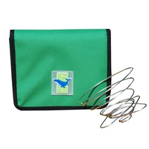 BLUEWHALE 블루웨일 스파이럴 나선형 접이식 스테인레스 와이어 커피 드리퍼 + 파우치, 혼합색상, 1세트