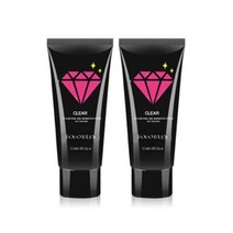 고고블랑 네일연장 폴리젤 60ml, 클리어, 2개