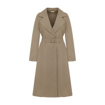 KL 솔리드 심플 트렌치코트