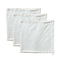 오랜 유아용 강화 소창 고급 코마사 2겹 수건 정련함 3p, 1개
