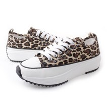 여성용 피자영 컴포트 볼드6목 스니커즈