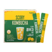힐링 스코비 콤부차 레몬, 5g, 60개