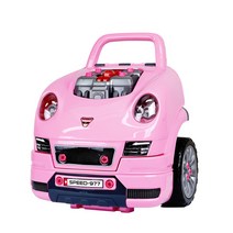 바니랜드 모터마스터 정비놀이 스포츠카, 캔디핑크