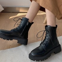 여성용 베치타 레이스업 워커 부츠