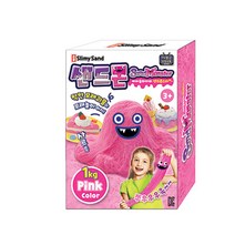아이윌컴퍼니 아이펀 샌드몬 모래클레이, 핑크, 1kg