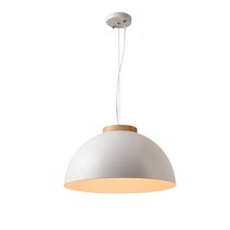 제이라이트 아키라 우든 팬던트 조명 L 40cm, 화이트