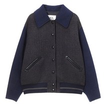 앳코너 여성용 HAND MADE STADIUM CHECK COAT